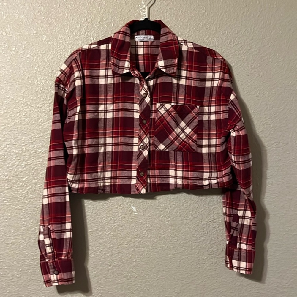 Arizona Jean Company flannel women’s half shirt
